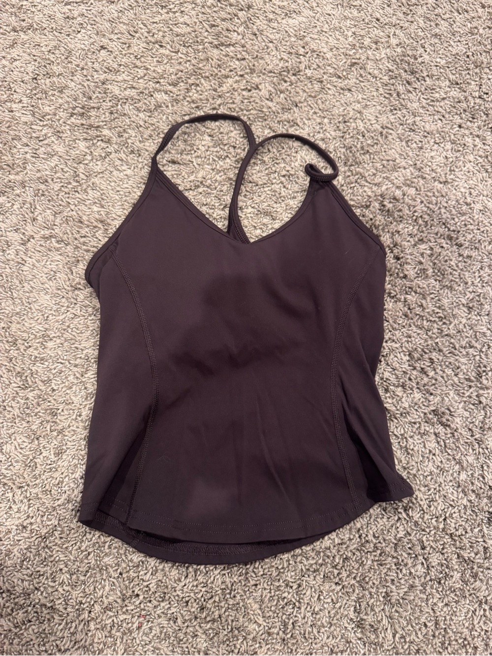 Garage Black V-Neck Strappy Camisole